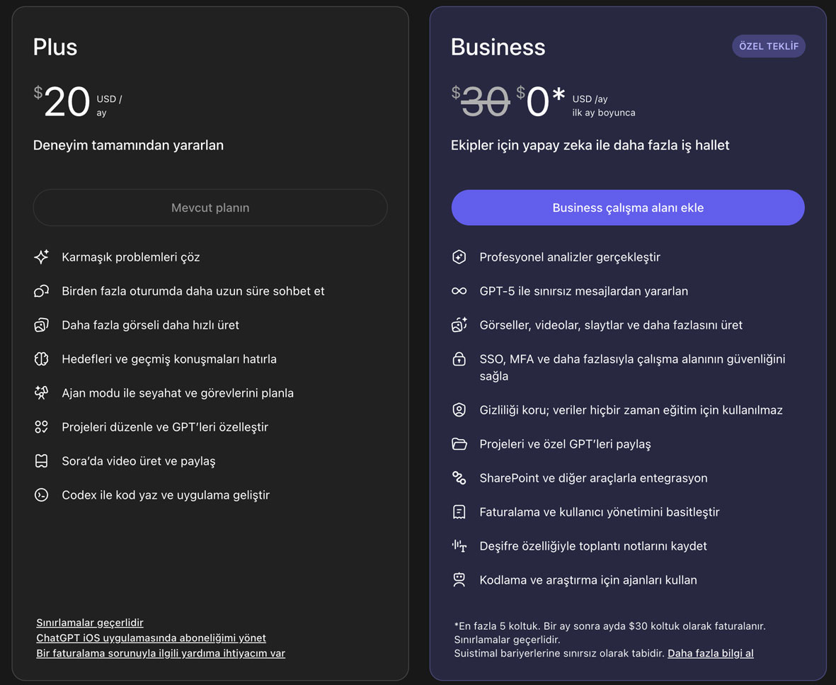 ChatGPT Plus daha ucuza nasıl kullanılır
